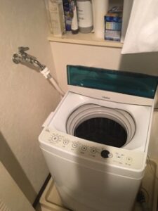 縦型洗濯機用の洗濯蛇口